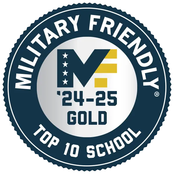 Military Friendly Top 10 School Logo