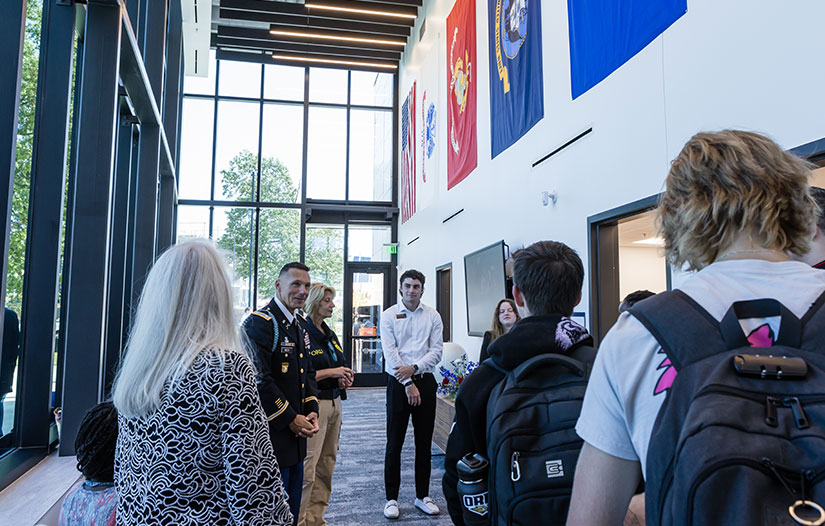 ORU Welcome Center Veterans experience