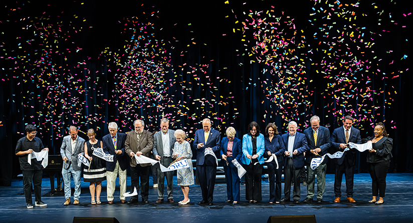 The MAC ribbon cutting 